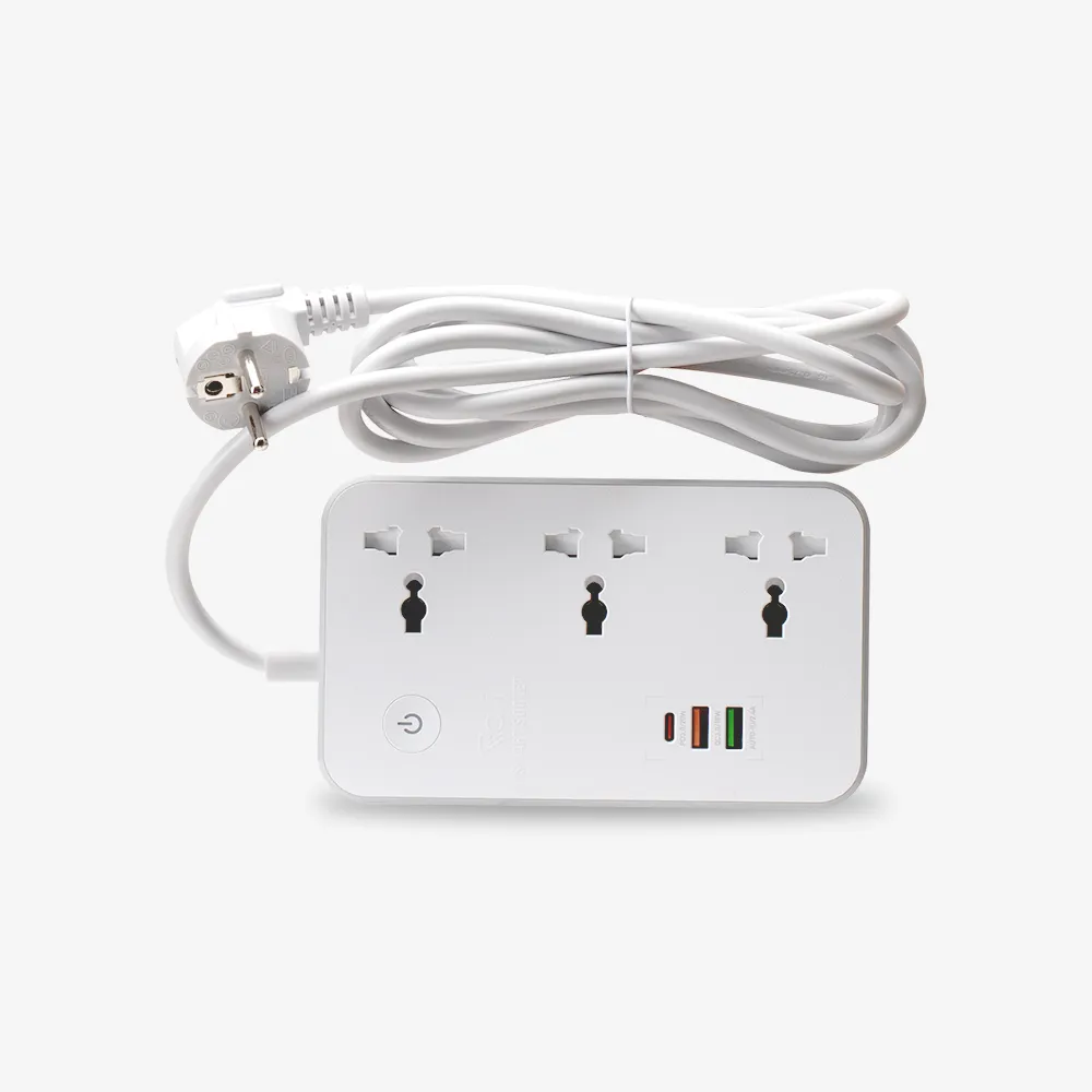 Ổ cắm kéo dài thông minh wifi tích hợp ổ cắm usb OC08