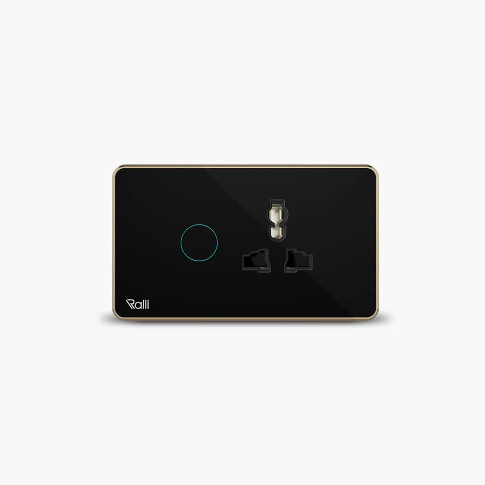 Ổ cắm công tắc chữ nhật âm tường thông minh OCT.01 bluetooth