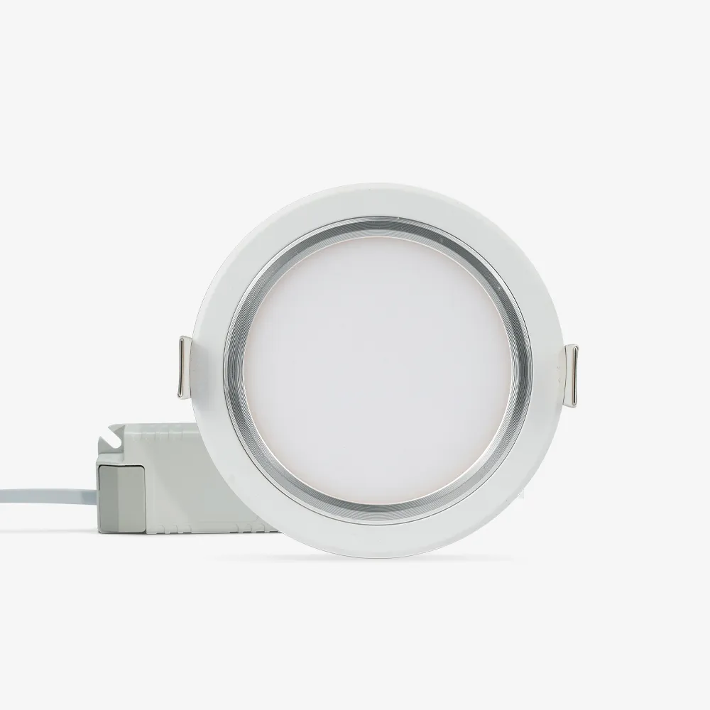 Đèn LED Panel tròn PT05.V2 110/10W 3000K viền bạc