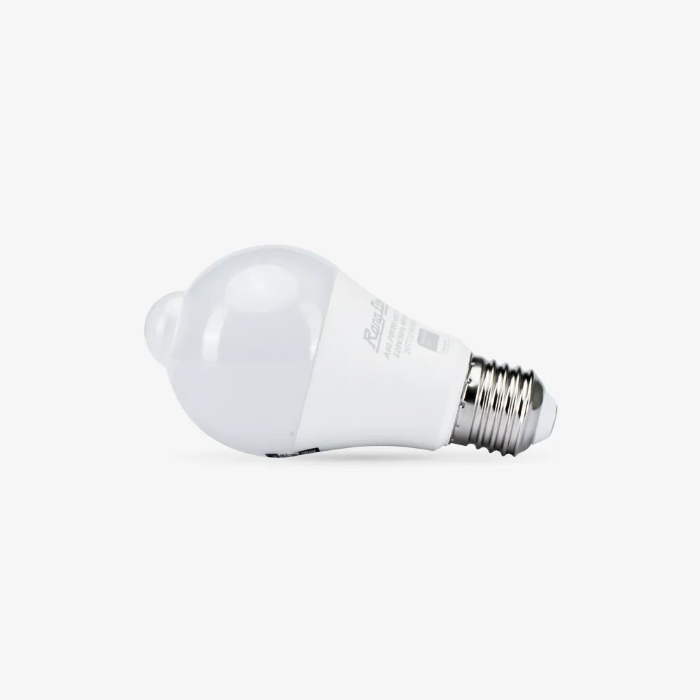 Bóng đèn LED bulb tròn cảm biến hồng ngoại A60 9W thumb 2