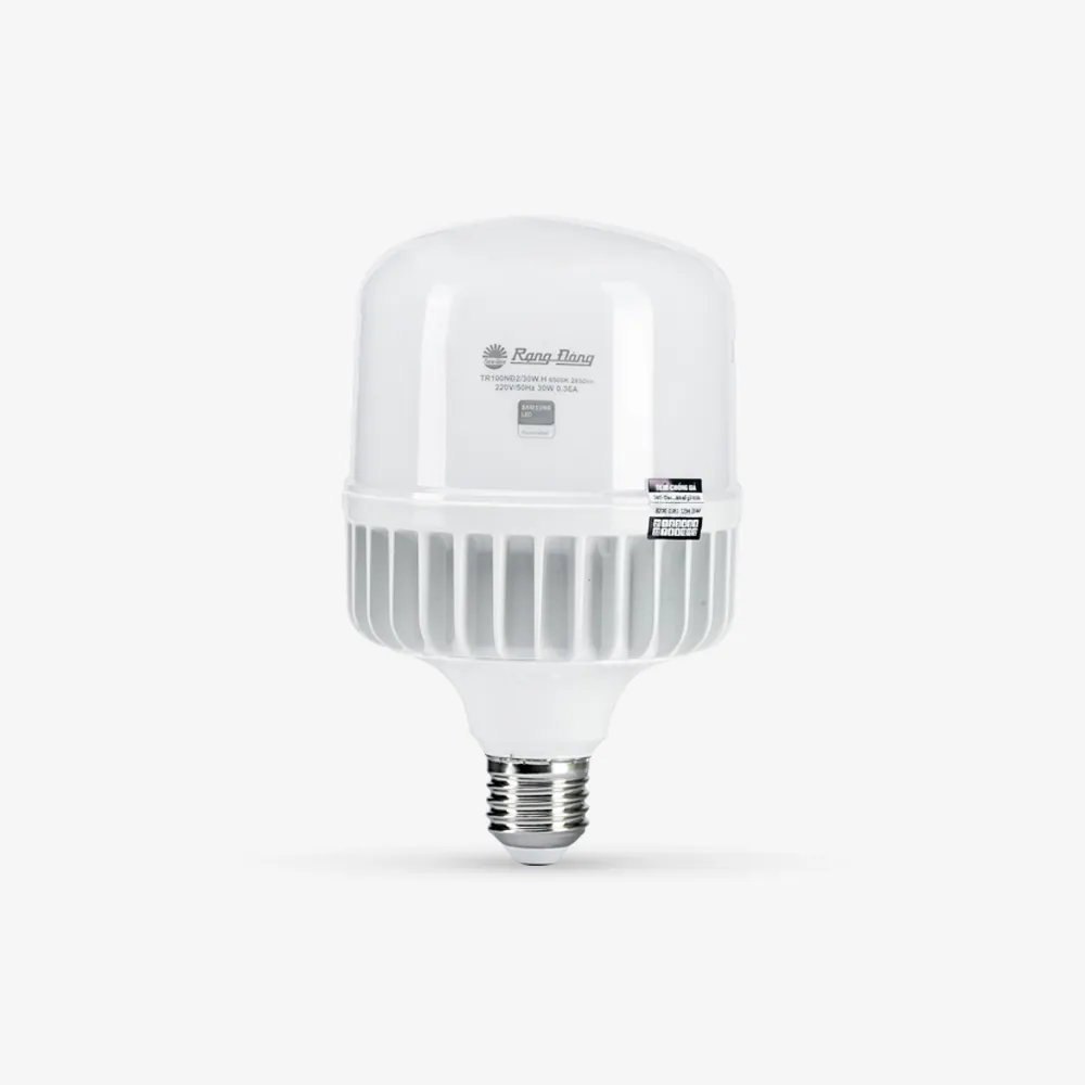 Bóng đèn LED bulb trụ nhôm đúc TR100NĐ2 30W