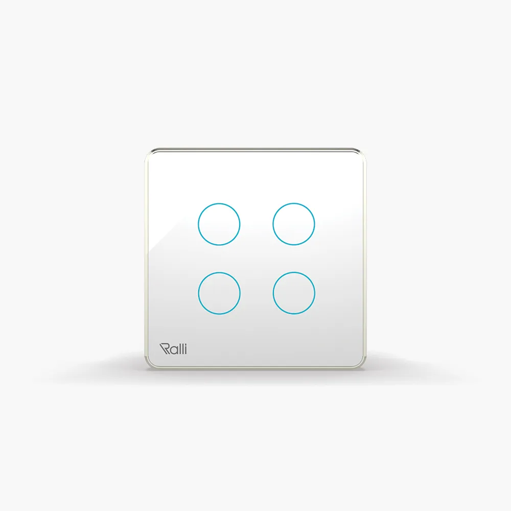Công tắc cảm ứng thông minh bluetooth vuông 4 nút bấm thumb 1