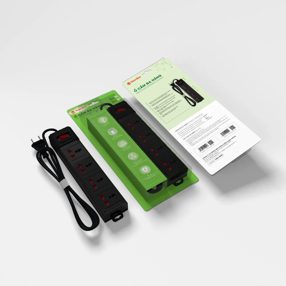 Ổ cắm điện kéo dài đa năng OC02 5m 4 ổ cắm thumb 4