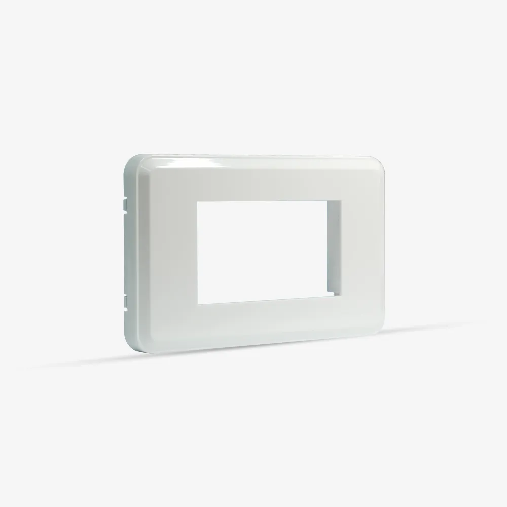Mặt công tắc ổ cắm âm tường 3 hạt MOC02 70x120x9/3H thumb 5