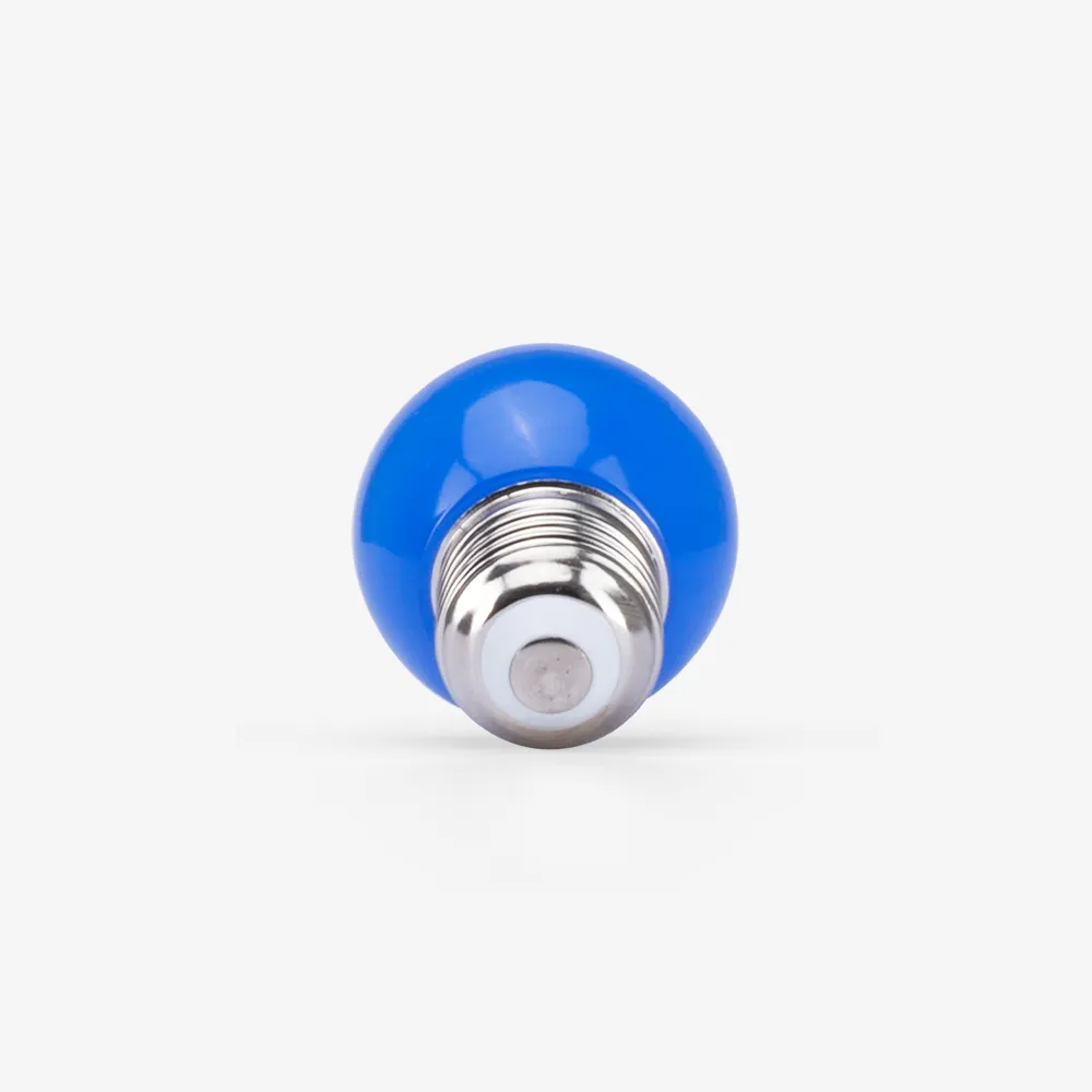 Bóng đèn LED bulb trang trí tròn A45 xanh lam 1W thumb 2