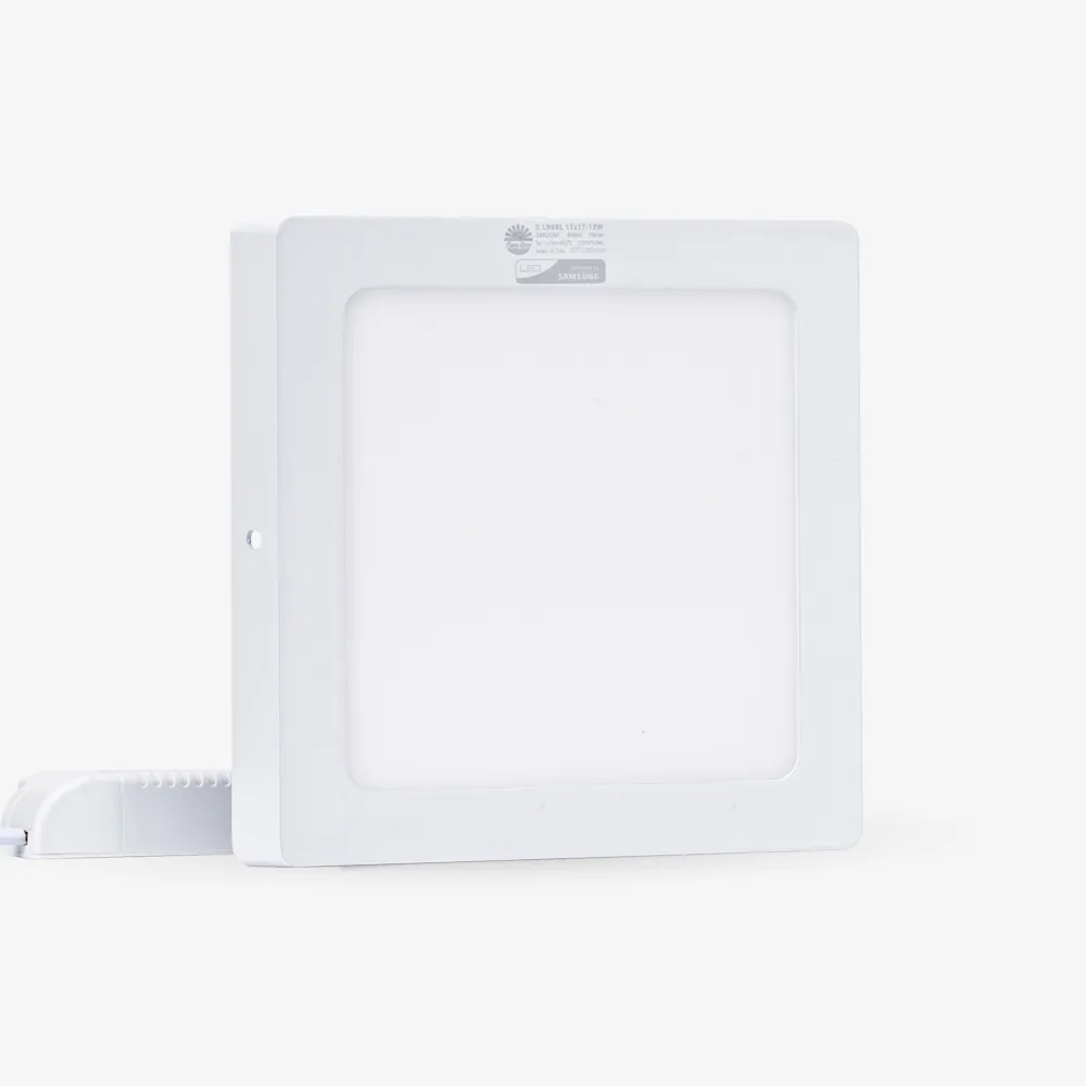 Đèn LED ốp trần vuông LN08 đế nhôm 170x170/12W thumb 2