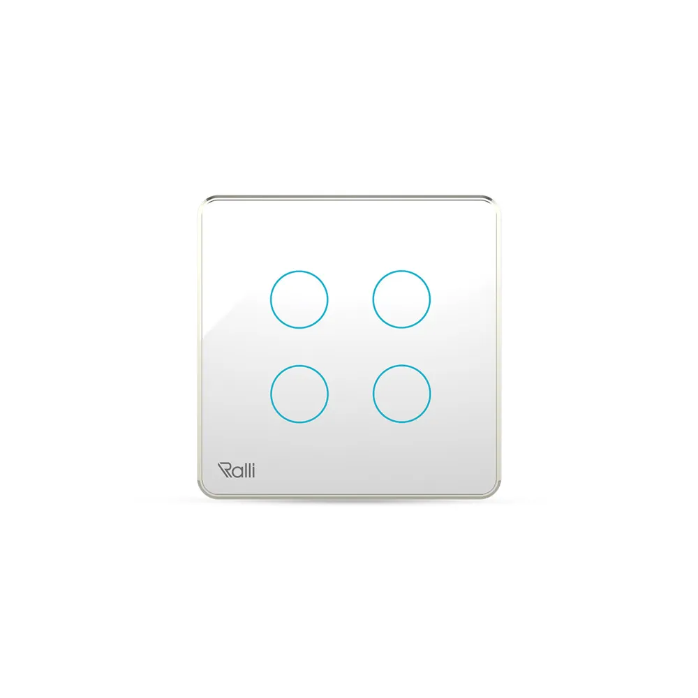 Công tắc cảm ứng thông minh bluetooth vuông 4 nút bấm thumb 1