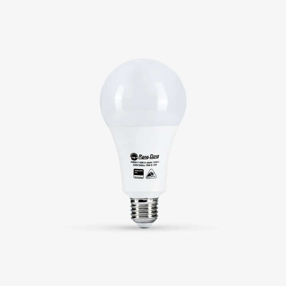 Bóng đèn LED bulb tròn A80N1 15W