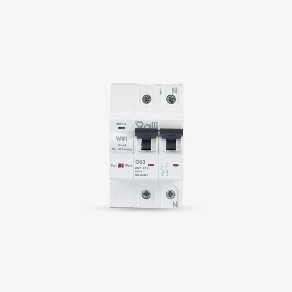 Aptomat thông minh wifi RD.MCB.WF 2P 63A thumb 1