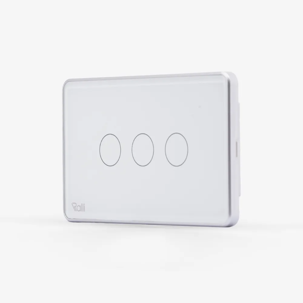 Công tắc cảm ứng thông minh bluetooth chữ nhật 3 nút bấm thumb 2