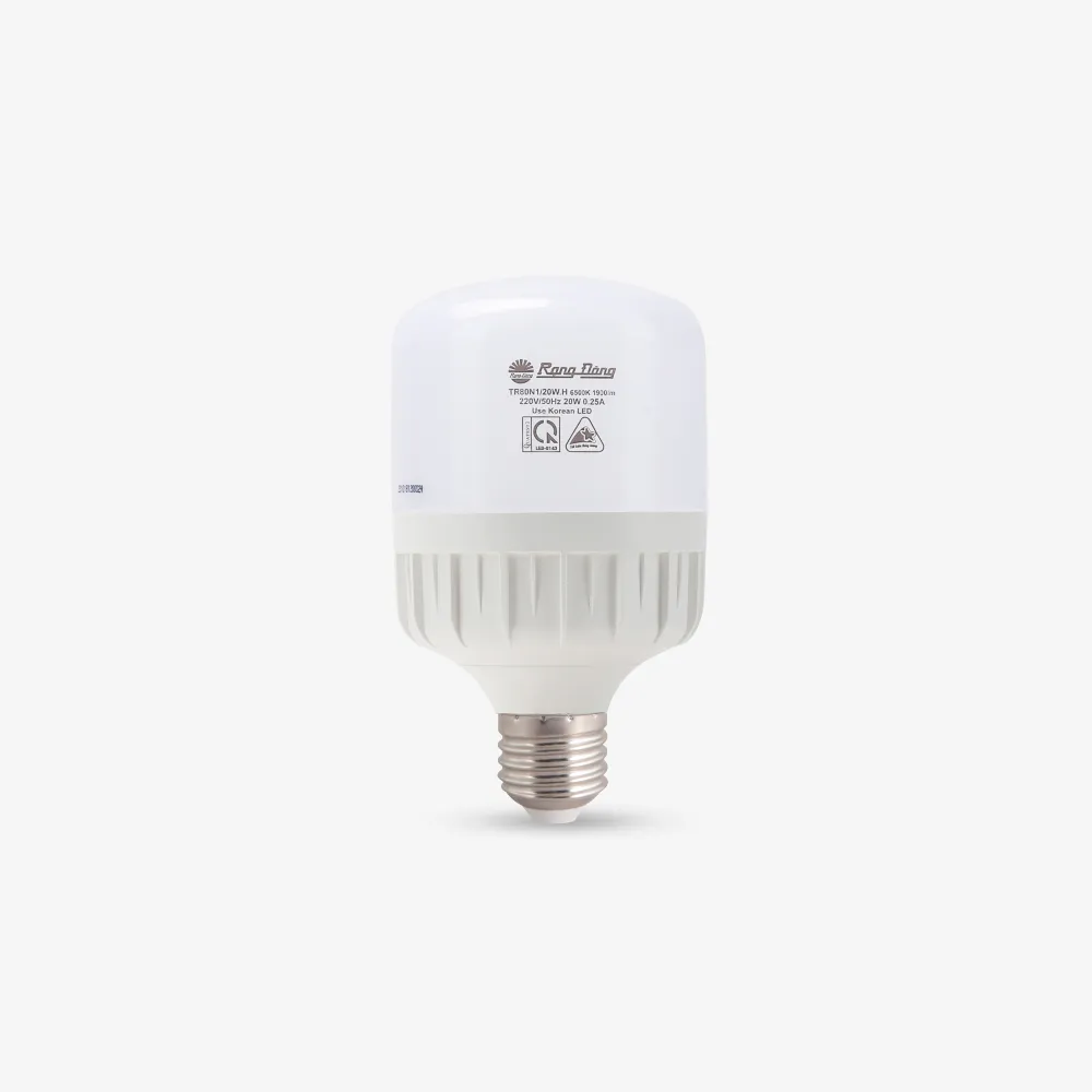 Bóng đèn LED bulb trụ nhôm nhựa TR80N1 20W