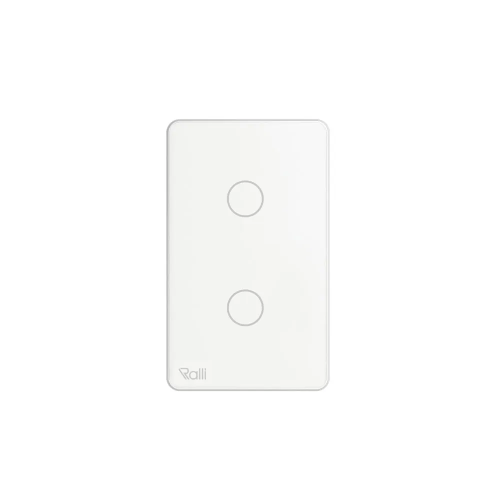 Công tắc cảm ứng thông minh bluetooth chữ nhật 2 nút bấm thumb 1