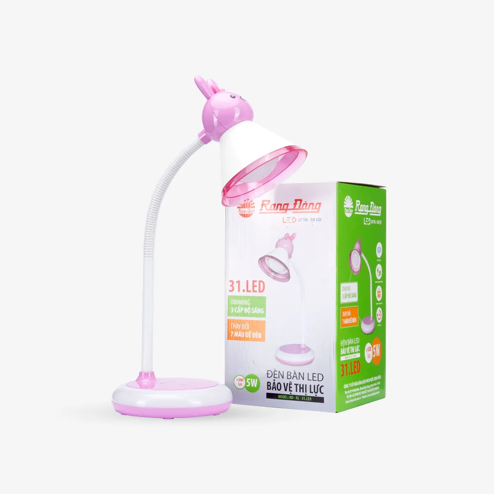 Đèn bàn cảm ứng bảo vệ thị lực RL31 5W đổi màu thumb 2