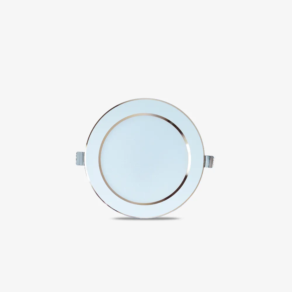 Đèn LED âm trần Downlight AT58 110/10W 3000K viền vàng