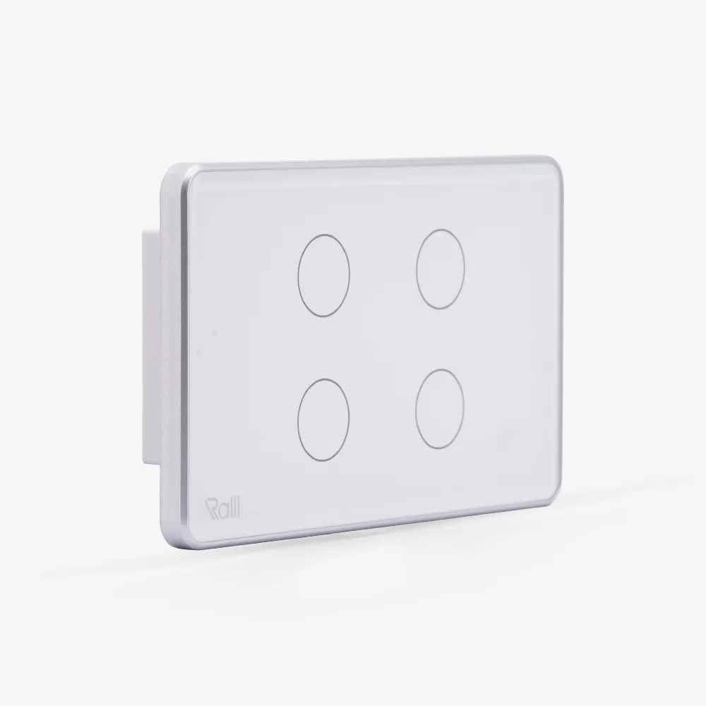 Công tắc cảm ứng thông minh bluetooth chữ nhật 4 nút bấm thumb 4