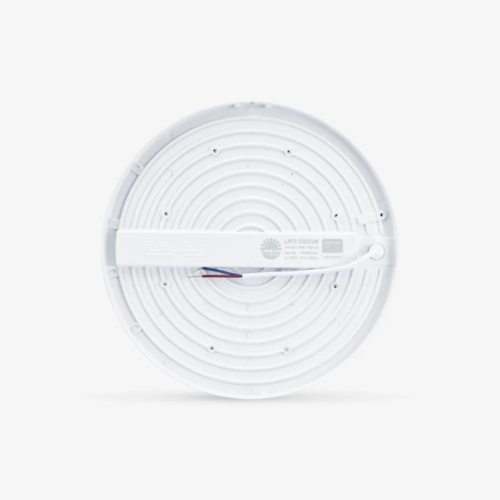Đèn LED ốp trần tròn LN12 đế nhôm 220/22W thumb 5
