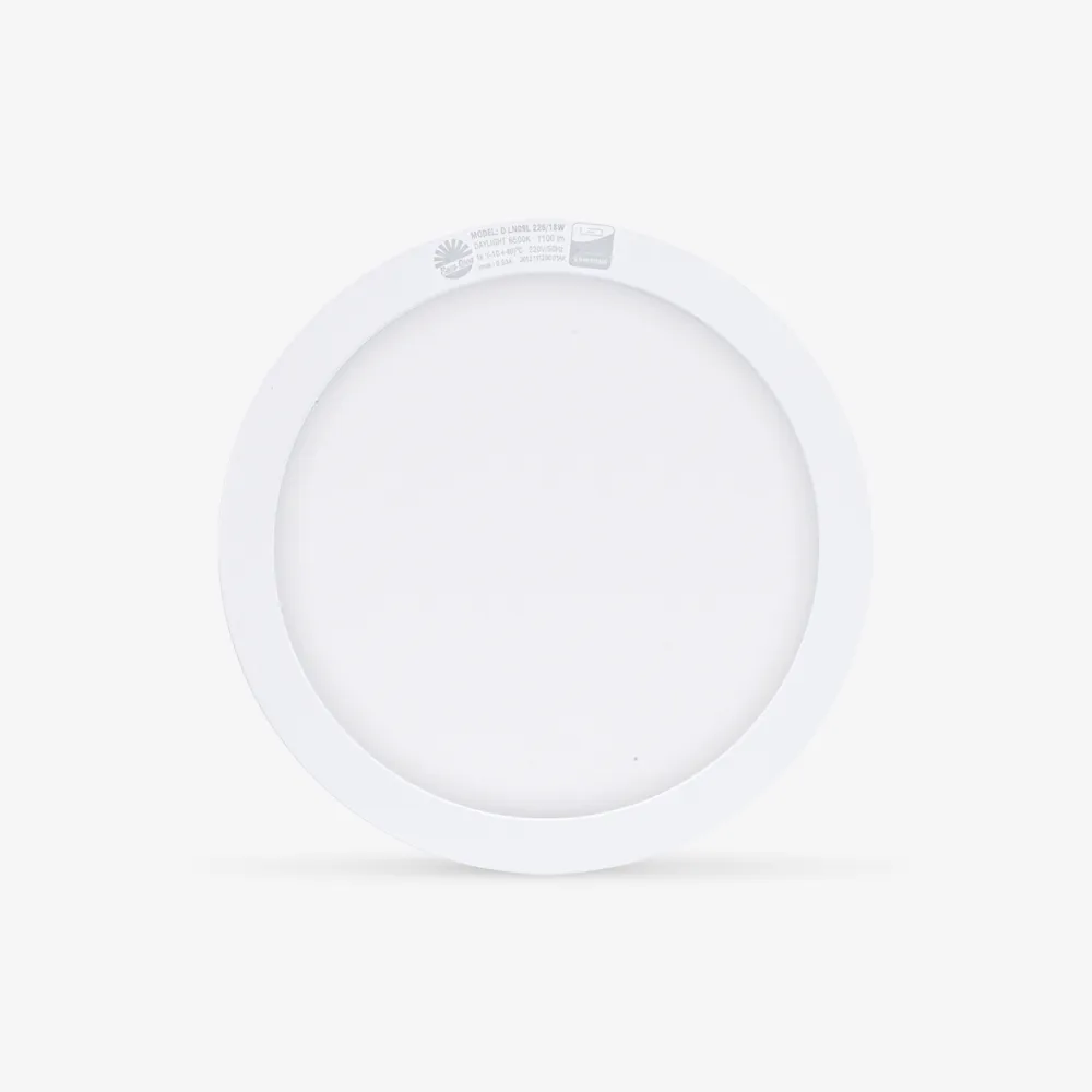 Đèn LED ốp trần tròn LN09 đế nhôm 225/18W