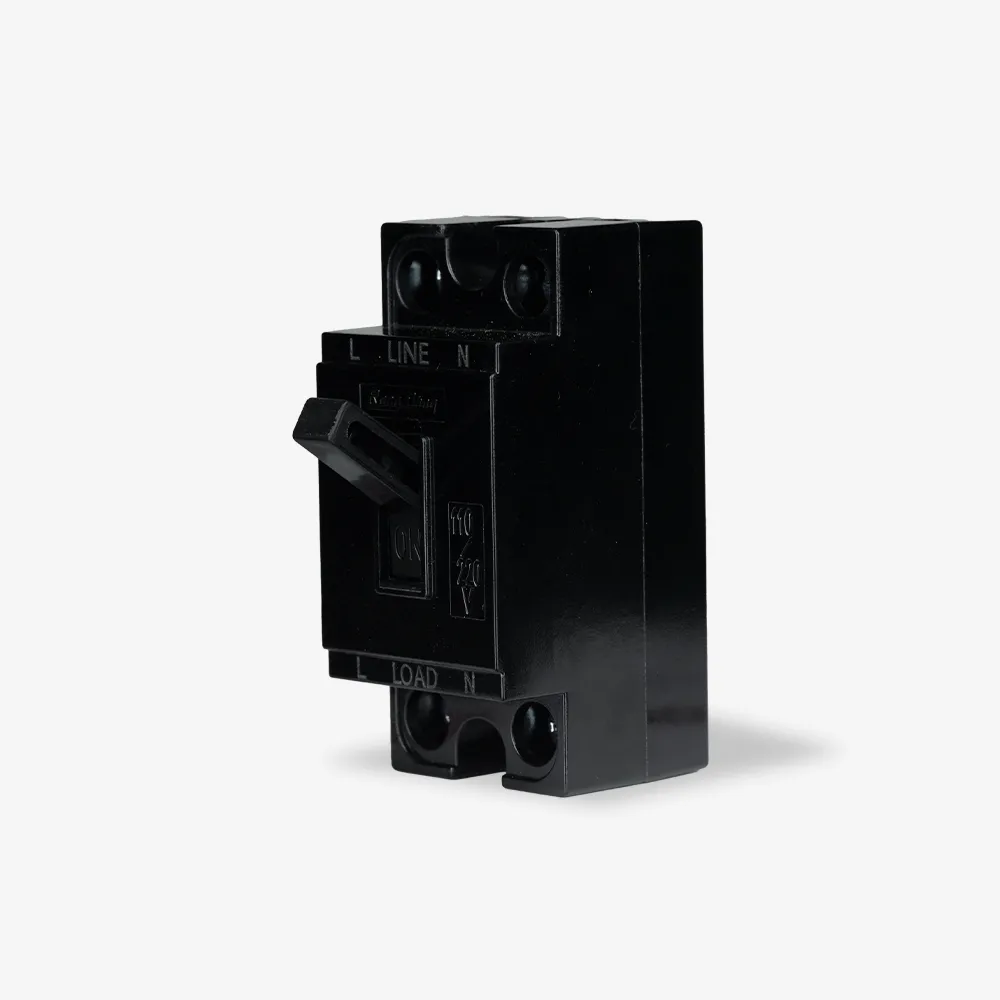 Aptomat gia dụng 2 cực 2P1E 15A thumb 1