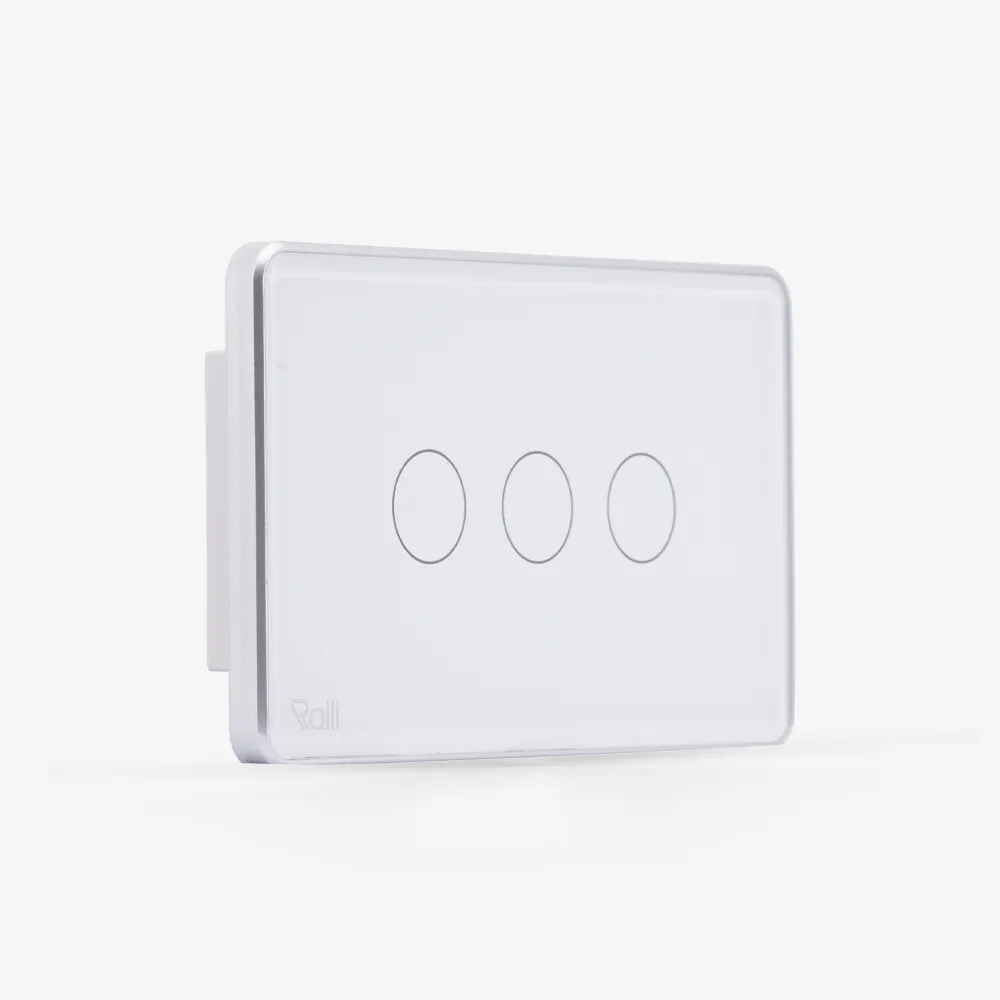 Công tắc cảm ứng thông minh bluetooth chữ nhật 3 nút bấm thumb 4