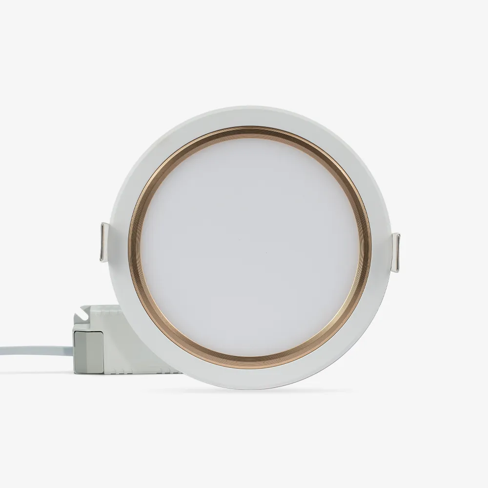 Đèn LED Panel tròn PT05.V2 135/10W 3000K viền vàng