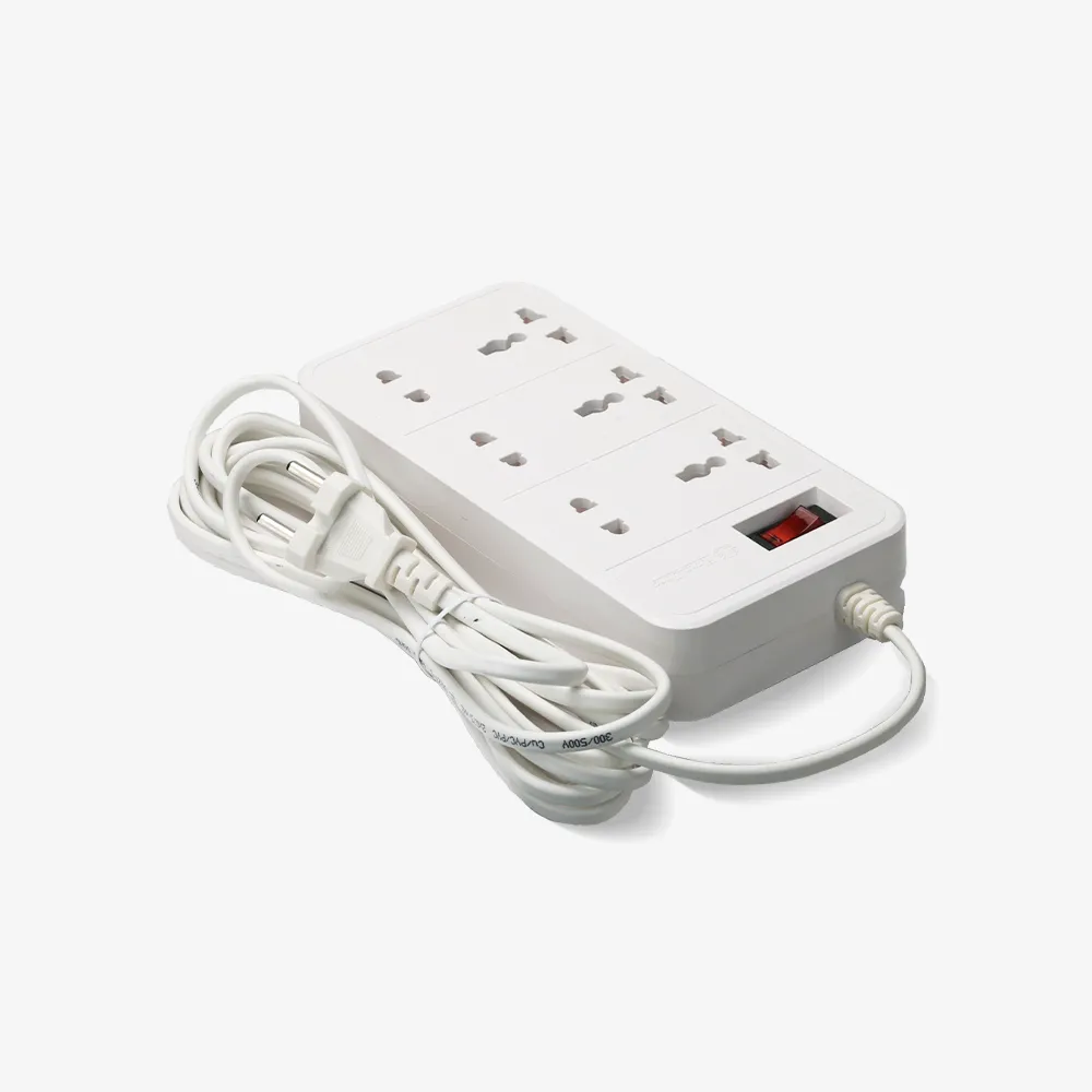 Ổ cắm điện kéo dài OC06 2m 6 ổ cắm 10A