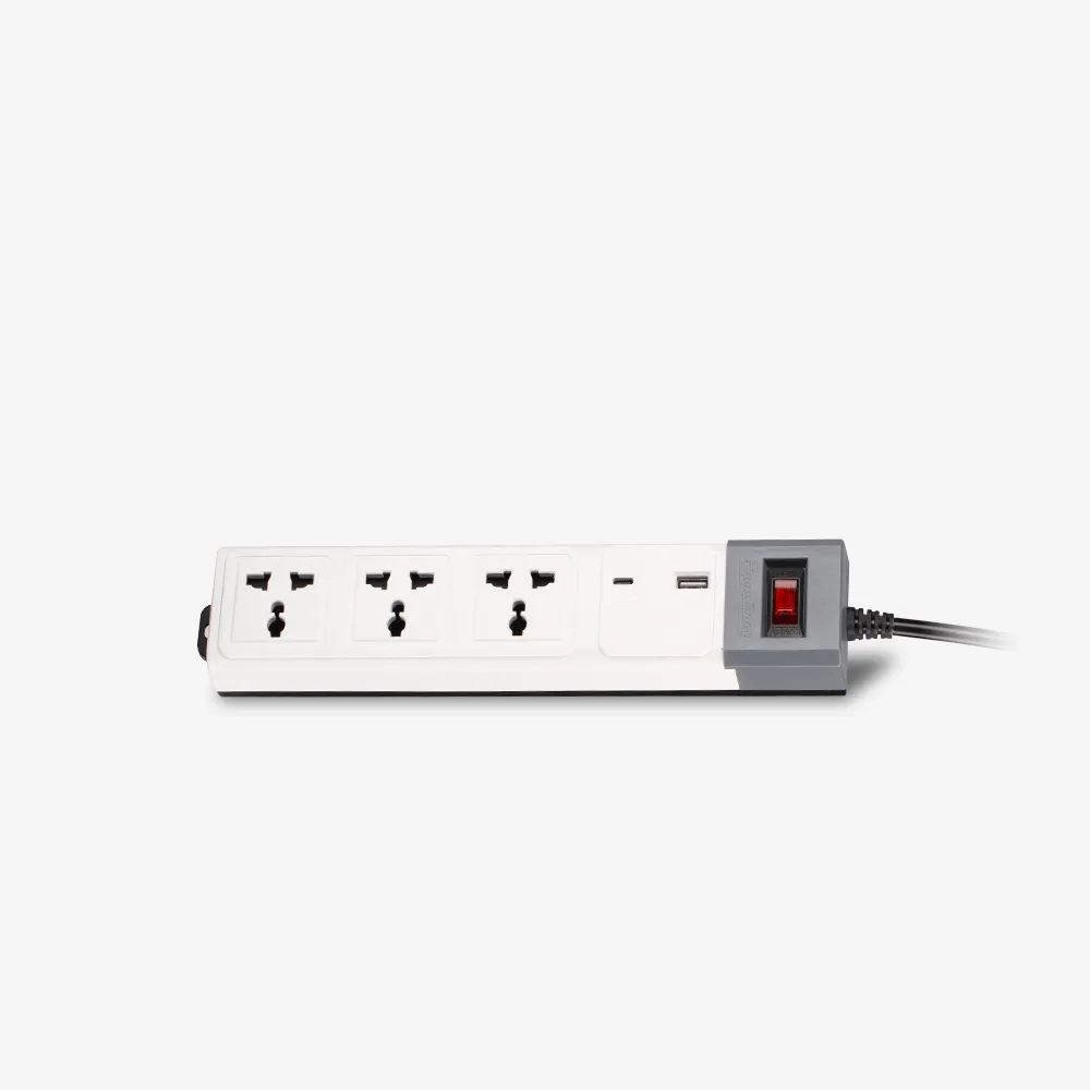 Ổ cắm điện kéo dài đa năng OC02 5m 3 ổ cắm tích hợp ổ type-C USB thumb 1