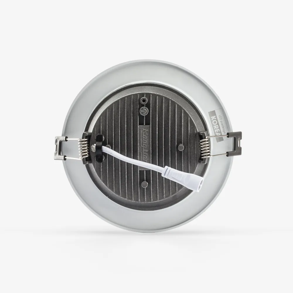 Đèn LED âm trần Downlight AT10 110/12W 3000K viền vàng thumb 2