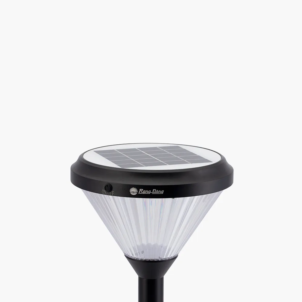 Đèn sân vườn năng lượng mặt trời DSV01 Lens sóng nước 2W thumb 1