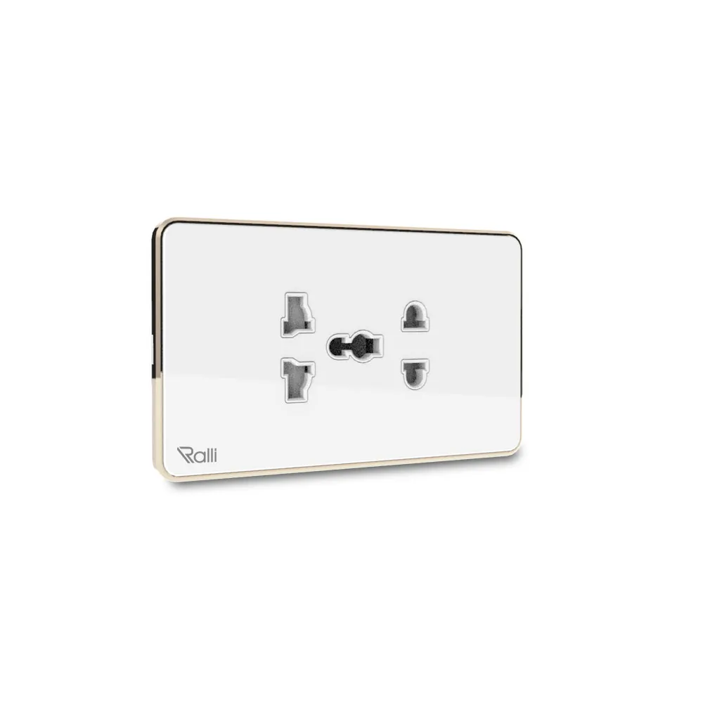 Ổ cắm điện âm tường cao cấp OCAT04K 2 ổ cắm 16A