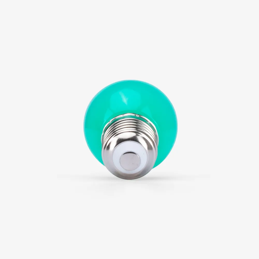 Bóng đèn LED bulb trang trí tròn A45 xanh lá 1W thumb 3