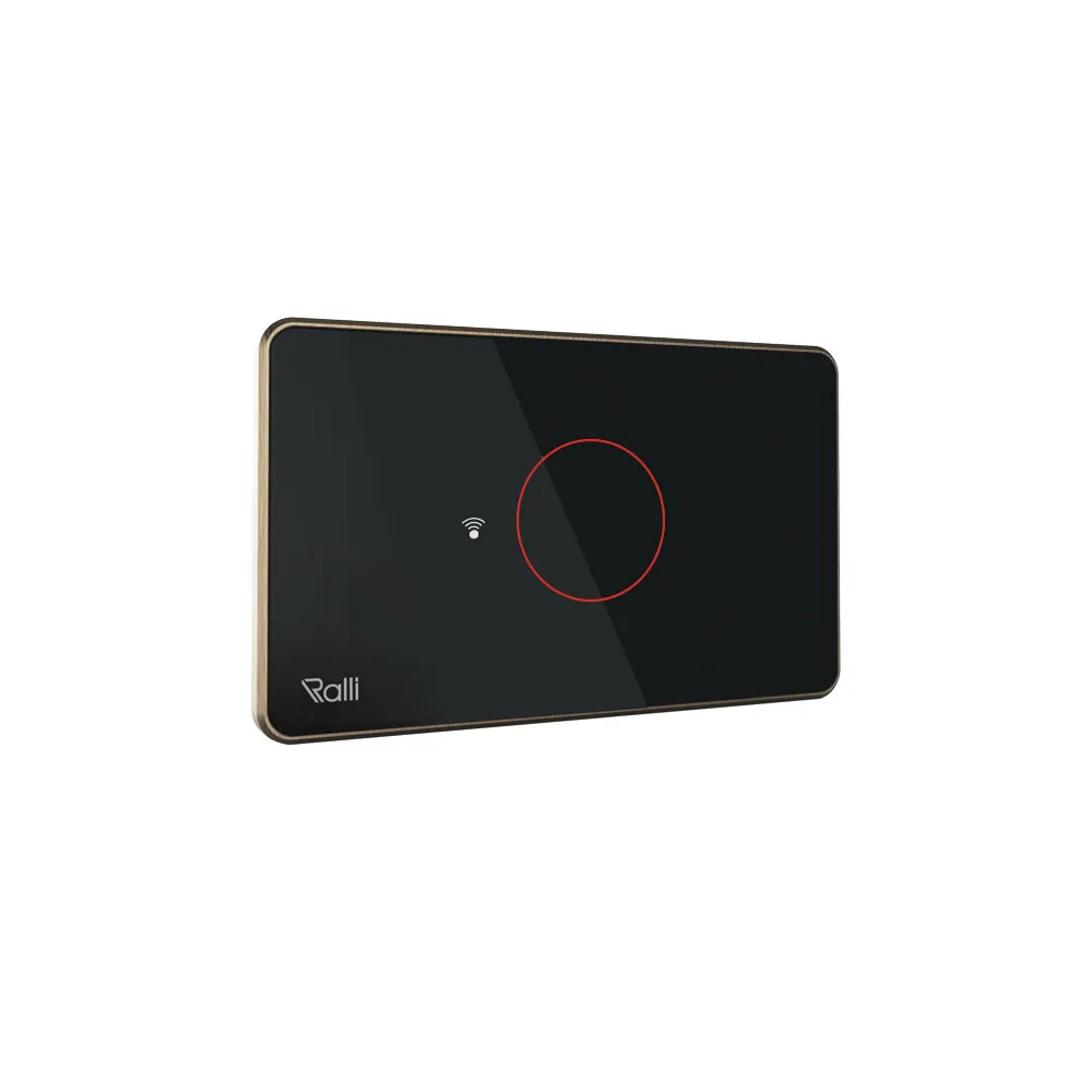 Công tắc cảm ứng thông minh wifi chữ nhật 1 nút bấm