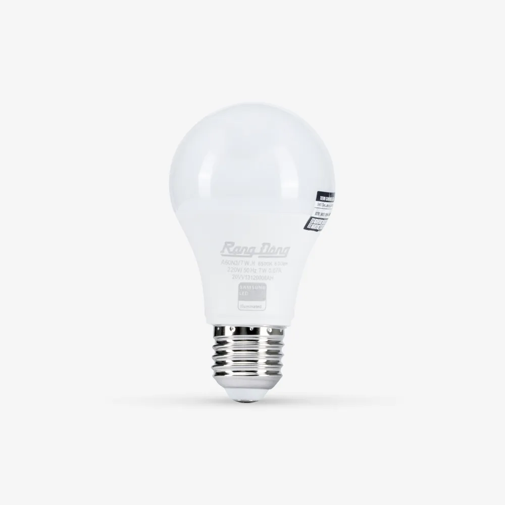 Bóng đèn LED bulb tròn A60N3 7W