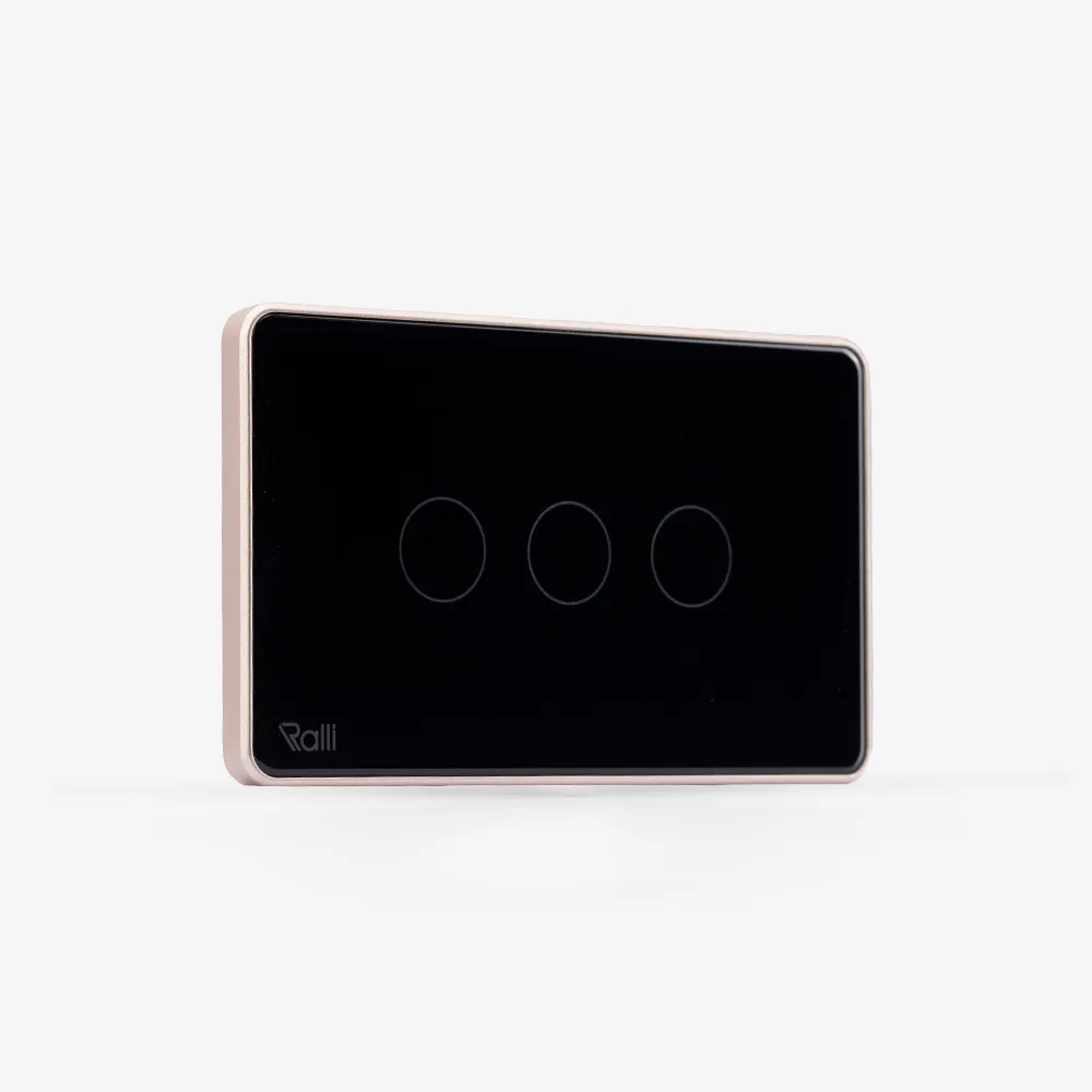 Công tắc cảm ứng thông minh bluetooth chữ nhật 3 nút bấm thumb 3