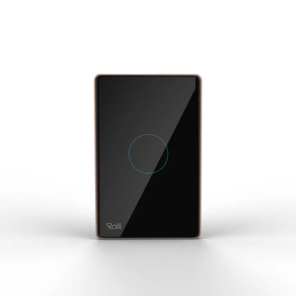 Công tắc cảm ứng thông minh bluetooth chữ nhật 1 nút bấm