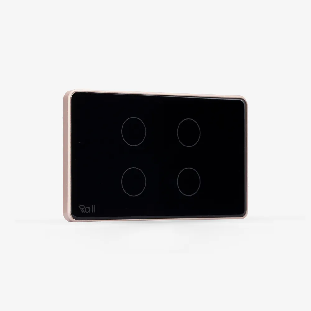Công tắc cảm ứng thông minh bluetooth chữ nhật 4 nút bấm thumb 3